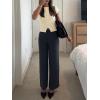 imageImily Bela Womens Short Sleeve Sweater Tops Summer Button Down Casual Ribbed Knit Slim Fit Cropped Cardigan ShirtsBeige
