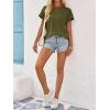 imageImily Bela Womens Short Sleeve T Shirts Summer Crew Neck Dressy Casual Tops Basic Trendy TeesArmy Green