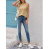 imageImily Bela Womens Loose Fit Casual Flowy Tank Tops Crewneck Trendy Sleeveless Side Split Summer Tops Clothes Outfits 2025Khaki
