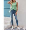 imageImily Bela Womens Loose Fit Casual Flowy Tank Tops Crewneck Trendy Sleeveless Side Split Summer Tops Clothes Outfits 2025Light Green