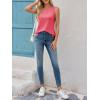 imageImily Bela Womens Loose Fit Casual Flowy Tank Tops Crewneck Trendy Sleeveless Side Split Summer Tops Clothes Outfits 2025Watermelon Red