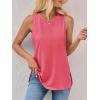 imageImily Bela Womens Loose Fit Casual Flowy Tank Tops Crewneck Trendy Sleeveless Side Split Summer Tops Clothes Outfits 2025Watermelon Red
