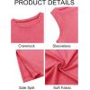 imageImily Bela Womens Loose Fit Casual Flowy Tank Tops Crewneck Trendy Sleeveless Side Split Summer Tops Clothes Outfits 2025Watermelon Red
