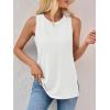 imageImily Bela Womens Loose Fit Casual Flowy Tank Tops Crewneck Trendy Sleeveless Side Split Summer Tops Clothes Outfits 2025White