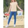 imageImily Bela Girls Short Cap Sleeve T Shirts Kids Crew Neck Casual Loose Summer Tops 514 YearsBeige