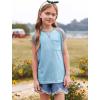 imageImily Bela Girls Summer T Shirts Casual Cap Sleeve Crewneck Raglan Tops with PocketWathet