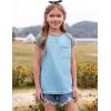 imageImily Bela Girls Summer T Shirts Casual Cap Sleeve Crewneck Raglan Tops with PocketWathet