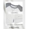 imageImily Bela Girls Summer T Shirts Casual Cap Sleeve Crewneck Raglan Tops with PocketWhite