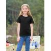 imageImily Bela Girls Summer T Shirts Kids Casual Crewneck Short Sleeve Loose Basic Tee Tops 514 YearsBlack