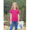 imageImily Bela Girls Summer T Shirts Kids Casual Crewneck Short Sleeve Loose Basic Tee Tops 514 YearsRose Red