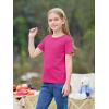 imageImily Bela Girls Summer T Shirts Kids Casual Crewneck Short Sleeve Loose Basic Tee Tops 514 YearsRose Red