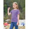imageImily Bela Girls Summer T Shirts Kids Casual Crewneck Short Sleeve Loose Basic Tee Tops 514 YearsViolet