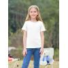 imageImily Bela Girls Summer T Shirts Kids Casual Crewneck Short Sleeve Loose Basic Tee Tops 514 YearsWhite