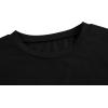 imageImily Bela Girls Cap Sleeve Summer Tops Casual Crewneck Loose Tshirts with PocketBlack