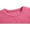 imageImily Bela Girls Cap Sleeve Summer Tops Casual Crewneck Loose Tshirts with PocketPicture