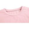 imageImily Bela Girls Cap Sleeve Summer Tops Casual Crewneck Loose Tshirts with PocketPink