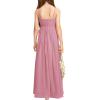 imageImily Bela Girls Chiffon Dresses Formal Sleeveless Junior Bridesmaid Wedding Party Maxi DressDark Pink