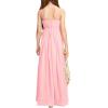 imageImily Bela Girls Chiffon Dresses Formal Sleeveless Junior Bridesmaid Wedding Party Maxi DressPink