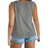 imageImily Bela Womens Plus Size Tank Tops Sleeveless Crew Neck Summer Casual Basic Tees ShirtsGrey