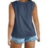 imageImily Bela Womens Plus Size Tank Tops Sleeveless Crew Neck Summer Casual Basic Tees ShirtsNavy