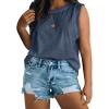 imageImily Bela Womens Plus Size Tank Tops Sleeveless Crew Neck Summer Casual Basic Tees ShirtsNavy