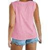 imageImily Bela Womens Plus Size Tank Tops Sleeveless Crew Neck Summer Casual Basic Tees ShirtsPink