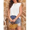 imageImily Bela Womens Plus Size Tank Tops Sleeveless Crew Neck Summer Casual Basic Tees ShirtsWhite