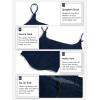 imageImily Bela Womens Sleeveless Denim Vest Crop Tank Tops Spaghetti Straps Slim Fit Summer Cami TopNavy