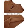 imageImily Bela Womens Summer Zipper Knit Crop Tops Going Out Sweater Tank Fashion Sexy Y2k Sleeveless ShirtsBrown