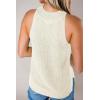 imageImily Bela Womens Summer Halter Tank Tops Sleeveless Casual Racerback Loose Shirts Knit Cami Sweater VestBeige