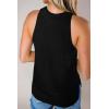 imageImily Bela Womens Summer Halter Tank Tops Sleeveless Casual Racerback Loose Shirts Knit Cami Sweater VestBlack