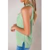 imageImily Bela Womens Summer Halter Tank Tops Sleeveless Casual Racerback Loose Shirts Knit Cami Sweater VestGreen