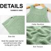 imageImily Bela Womens Summer Halter Tank Tops Sleeveless Casual Racerback Loose Shirts Knit Cami Sweater VestGreen