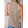 imageImily Bela Womens Summer Halter Tank Tops Sleeveless Casual Racerback Loose Shirts Knit Cami Sweater VestKhaki
