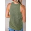 imageImily Bela Womens Summer Halter Tank Tops Sleeveless Casual Racerback Loose Shirts Knit Cami Sweater VestOlive Green