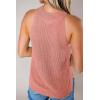 imageImily Bela Womens Summer Halter Tank Tops Sleeveless Casual Racerback Loose Shirts Knit Cami Sweater VestPink