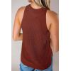 imageImily Bela Womens Summer Halter Tank Tops Sleeveless Casual Racerback Loose Shirts Knit Cami Sweater VestRust