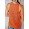 imageImily Bela Womens Summer Halter Tank Tops Sleeveless Casual Racerback Loose Shirts Knit Cami Sweater VestXorange