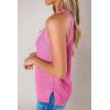 imageImily Bela Womens Summer Halter Tank Tops Sleeveless Casual Racerback Loose Shirts Knit Cami Sweater VestXpink
