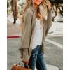 imageImily Bela Womens Kimono Batwing Cable Knitted Slouchy Oversized Wrap Cardigan SweaterKhaki