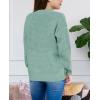 imageImily Bela Girls Sweaters Kids Open Front Button Down Knit Cardigans with PocketsMint Green