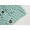 imageImily Bela Girls Sweaters Kids Open Front Button Down Knit Cardigans with PocketsMint Green