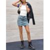 imageImily Bela Womens Summer Short Sleeve T Shirts Slim Fitted Raglan Color Block Crop Tops 2025 Basic Casual Y2k Stretchy TeeBlue