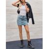 imageImily Bela Womens Summer Short Sleeve T Shirts Slim Fitted Raglan Color Block Crop Tops 2025 Basic Casual Y2k Stretchy TeeKhaki