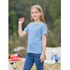 imageImily Bela Girls Summer T Shirts Kids Casual Crewneck Short Sleeve Loose Basic Tee Tops 514 YearsBlue