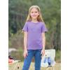 imageImily Bela Girls Summer T Shirts Kids Casual Crewneck Short Sleeve Loose Basic Tee Tops 514 YearsLight Purple