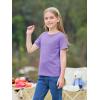 imageImily Bela Girls Summer T Shirts Kids Casual Crewneck Short Sleeve Loose Basic Tee Tops 514 YearsLight Purple