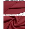 imageImily Bela Womens Summer Tube Tops Strapless No Pad Clubwear Y2K Going Out Stretchy Basic Casual Cami TopsWine Red