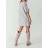 imageImily Bela Womens Nashville Oversized T Shirts Country Concert Outfits Hollow Out Guitar Graphic Tees Vintage TopsGrey