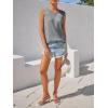 imageImily Bela Womens Sleeveless Sweater Vest 2025 Casual Summer Crew Neck Knit Sweater Lightweight Pullover Tank TopGray